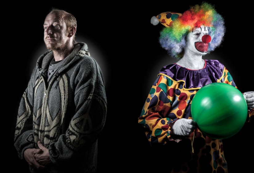 The Prince and the pauper: the photographer removed the homeless in the way of their dreams The Prince and the pauper: the photographer removed the homeless in the way of their dreams