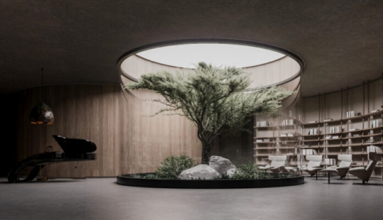 The project design of the hopper from the Studio Sergey Makhno Architects