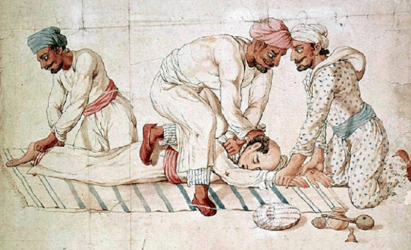 The sons of Death, servant of Kali: a secret sect of tugof-Stranglers