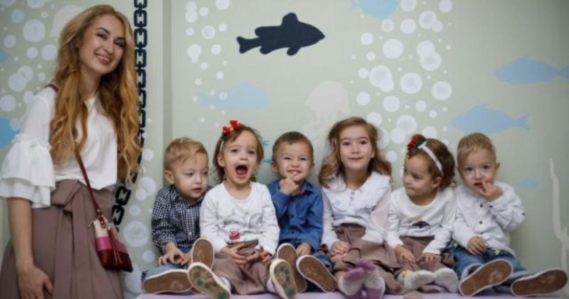 The story of a large from Odessa Oksana Kobylecki, after the birth five twins betrayed husband