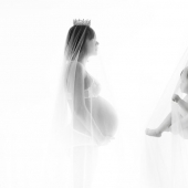 The Vietnamese withdrew, what was the life of his wife before the birth and how things have changed after