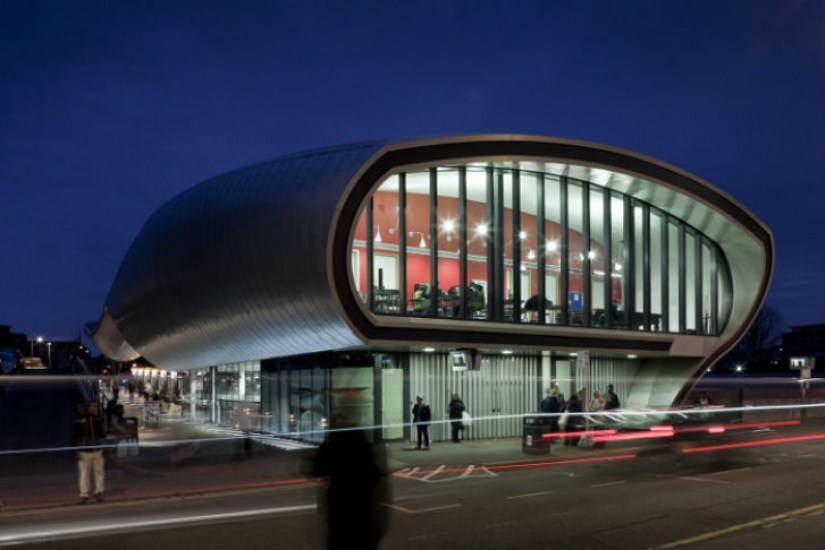 The world's coolest bus stop, where you will want to wait for the bus forever