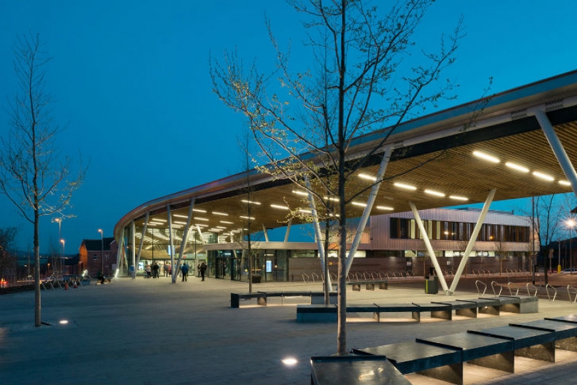 The world's coolest bus stop, where you will want to wait for the bus forever