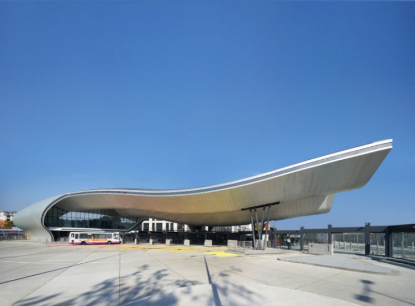 The world's coolest bus stop, where you will want to wait for the bus forever