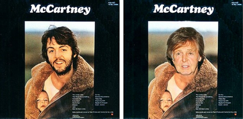 Then and now: what would the world famous musicians on the covers of old albums Then and now: what would the world famous musicians on the covers of old albums