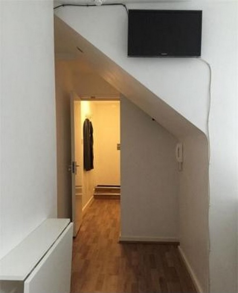 Tiny flat width of 2 meters for 170 thousand dollars in the UK