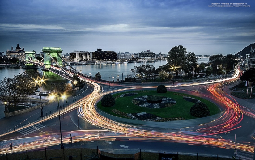 To risk your life for photos: 25 great pictures of Budapest from a height