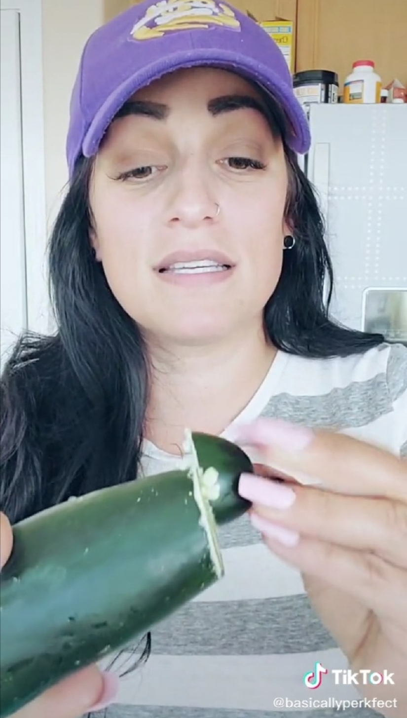 To the cucumber tastes better, it is necessary to "milk", and here's how to do it