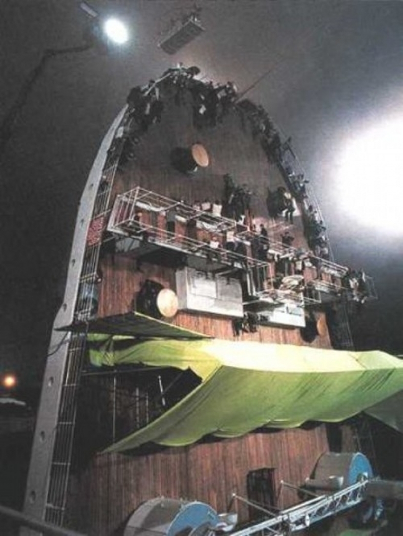 Tomó el Titanic: raras fotos de la filmación