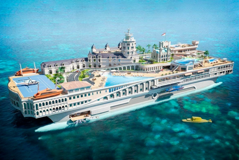 Toneladas de oro, hipódromos y huesos de dinosaurios: increíble ahorro de energía en los yates de lujo