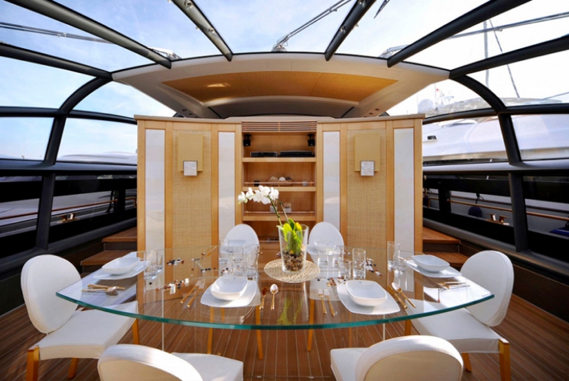 Toneladas de oro, hipódromos y huesos de dinosaurios: increíble ahorro de energía en los yates de lujo