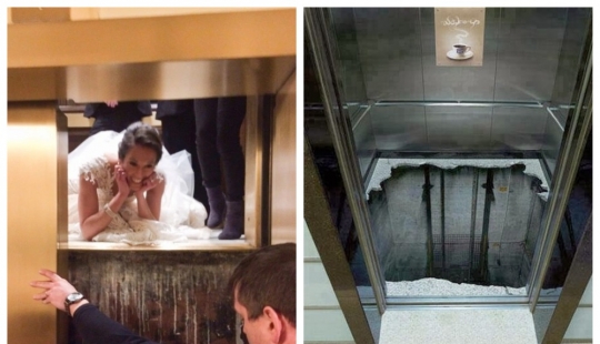 Trap: a terrible case, after which you will think before you get on the Elevator Trap: a terrible case, after which you will think before you get on the Elevator