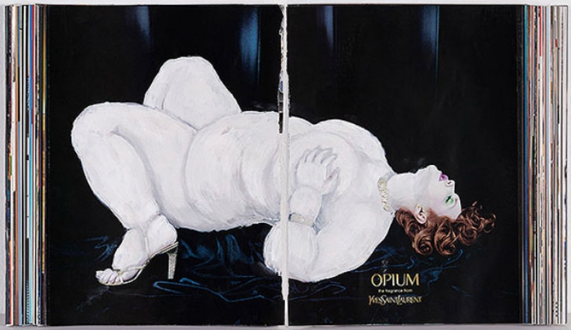 Turkish artist flirts with the unattainable sizes skinny models