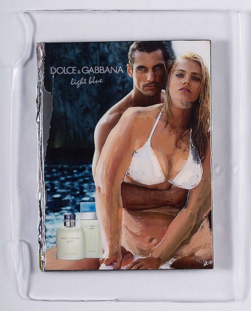 Turkish artist flirts with the unattainable sizes skinny models