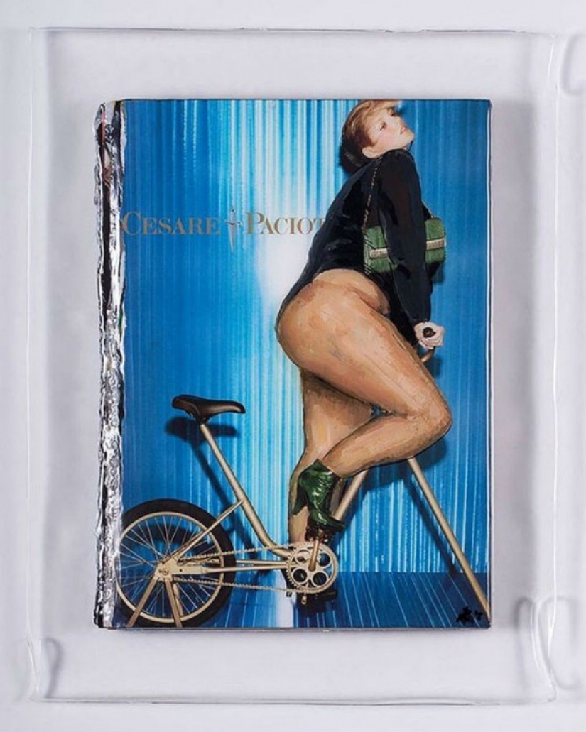 Turkish artist flirts with the unattainable sizes skinny models