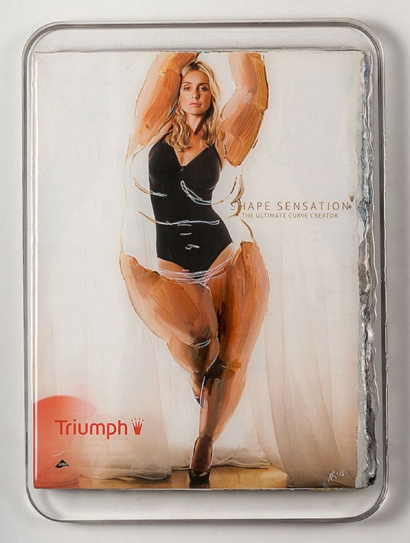 Turkish artist flirts with the unattainable sizes skinny models