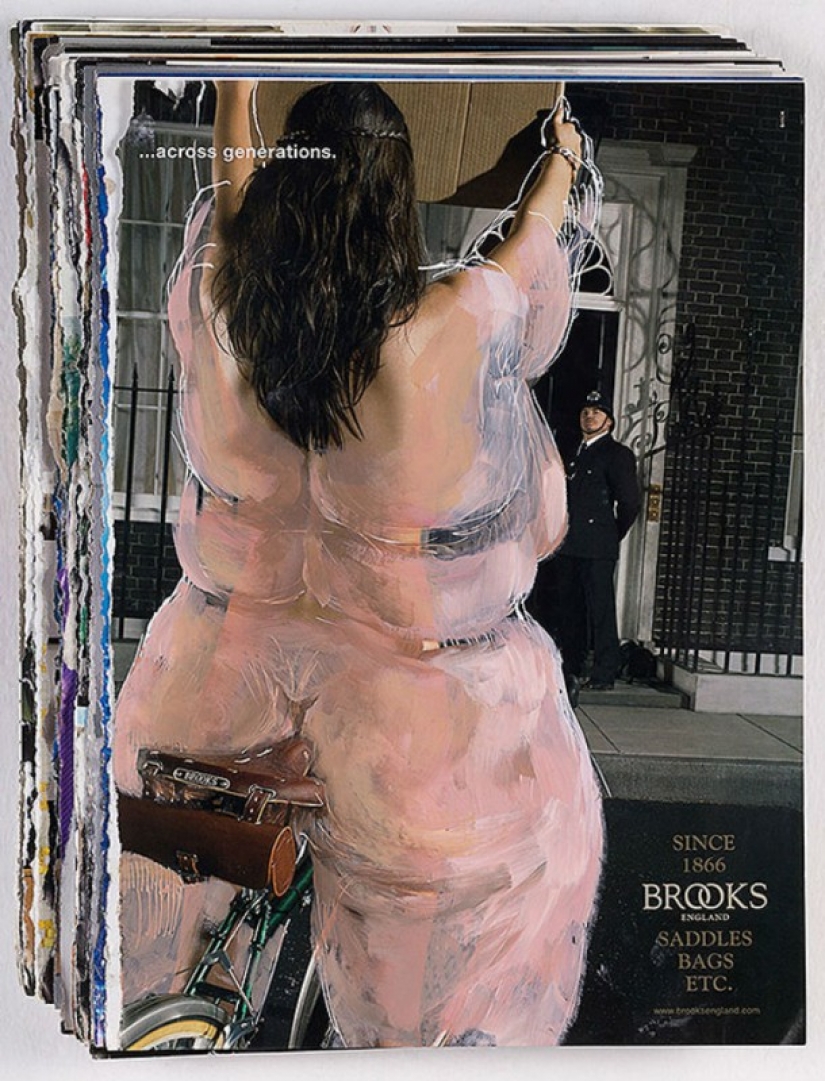 Turkish artist flirts with the unattainable sizes skinny models