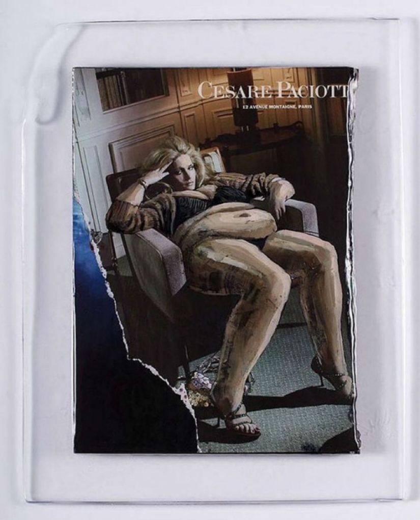 Turkish artist flirts with the unattainable sizes skinny models