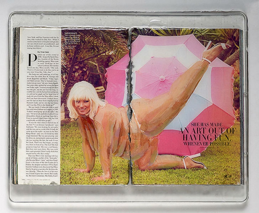 Turkish artist flirts with the unattainable sizes skinny models