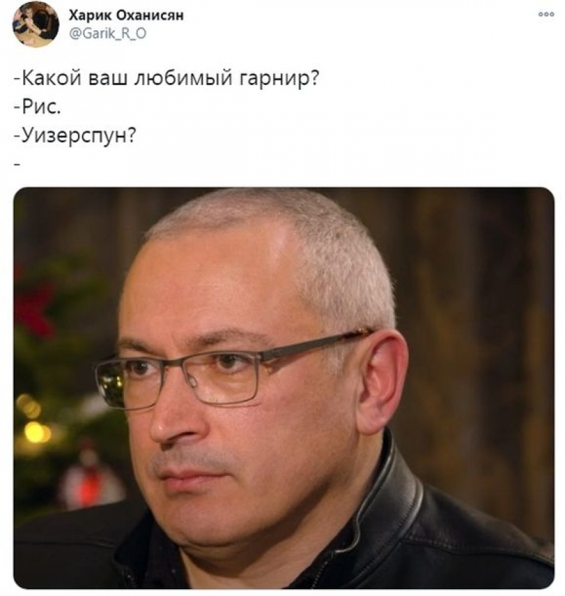 Ukrainian journalist Gordon joked in an interview with Khodorkovsky and created a new meme
