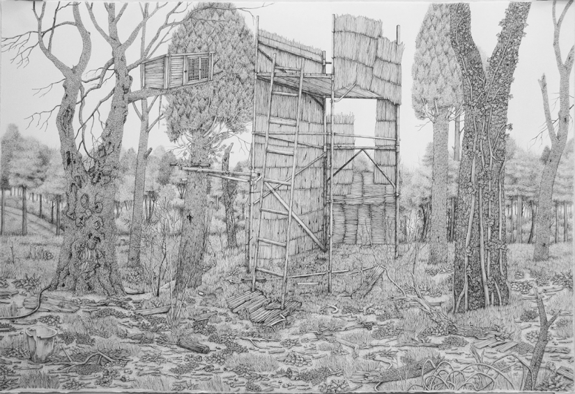 Un mundo en el papel: el Británico se crea increíbles paisajes a lápiz Un mundo en el papel: el Británico se crea increíbles paisajes a lápiz