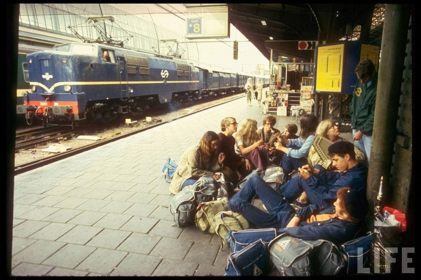 Un viaje a Europa en 1970 en el tren