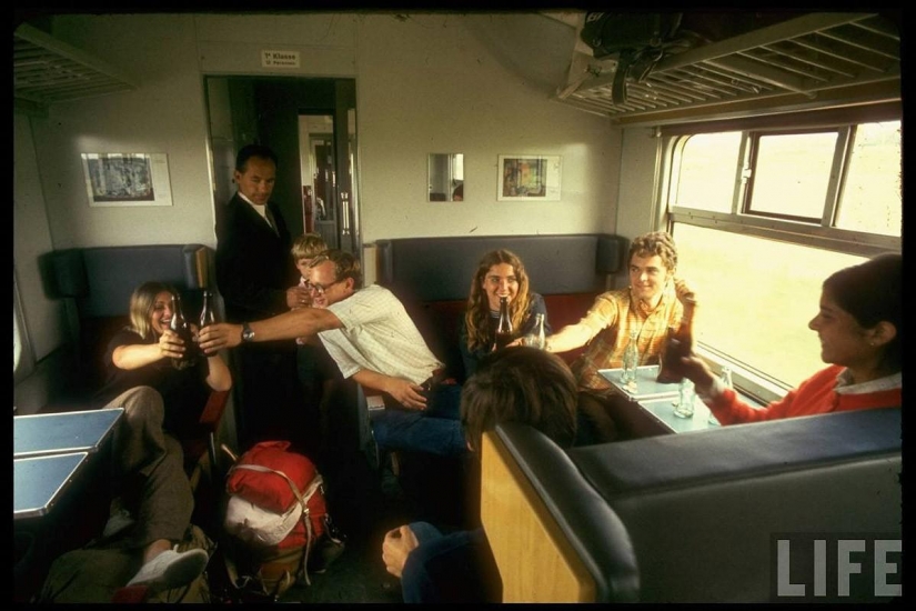 Un viaje a Europa en 1970 en el tren