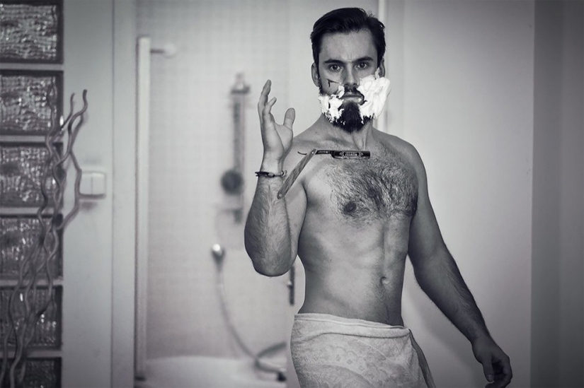 "Una visita inesperada" por el fotógrafo checo "Una visita inesperada" por el fotógrafo checo