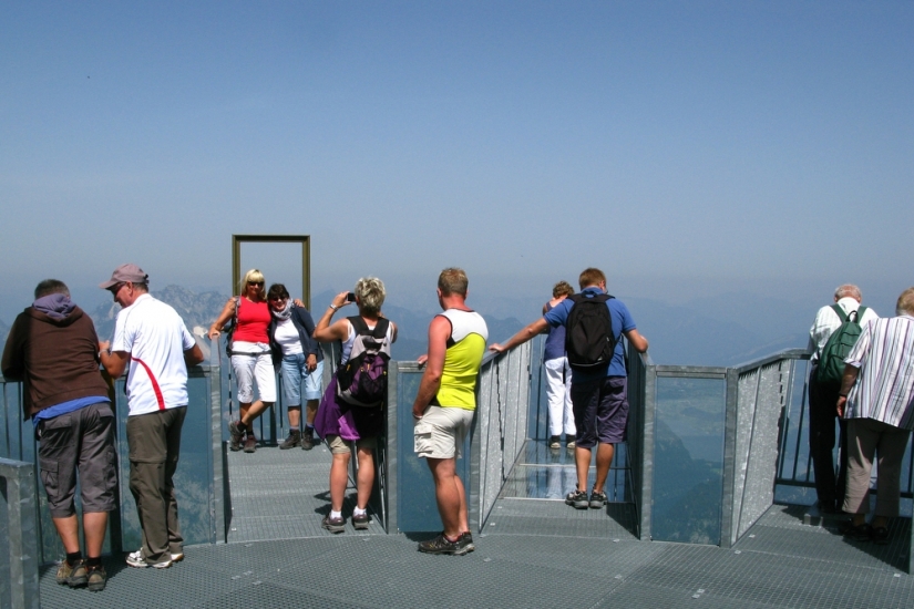 Unusual rides at the observation deck Unusual rides at the observation deck