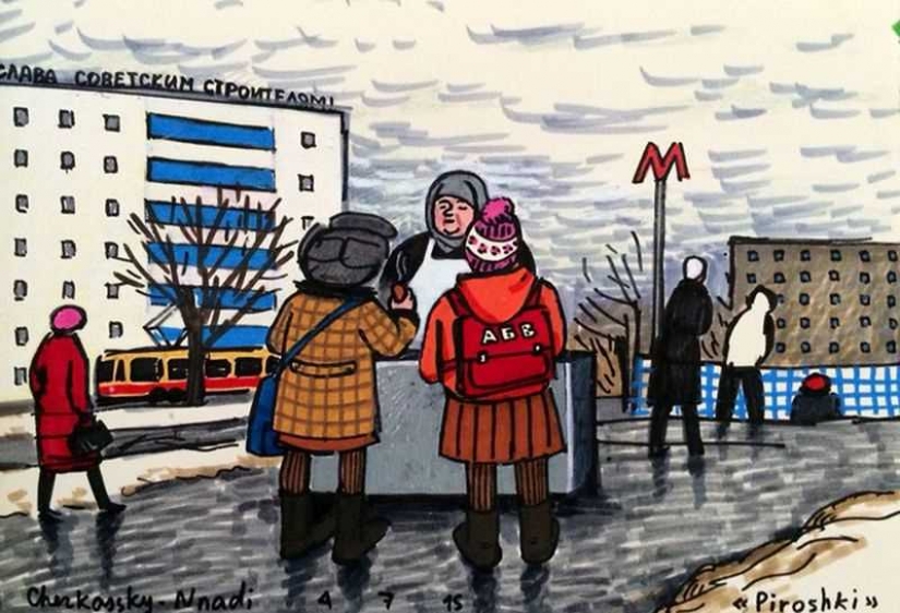 USSR in miniatures: another piece of nostalgia from Israeli artist