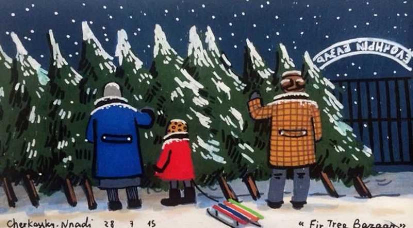 USSR in miniatures: another piece of nostalgia from Israeli artist