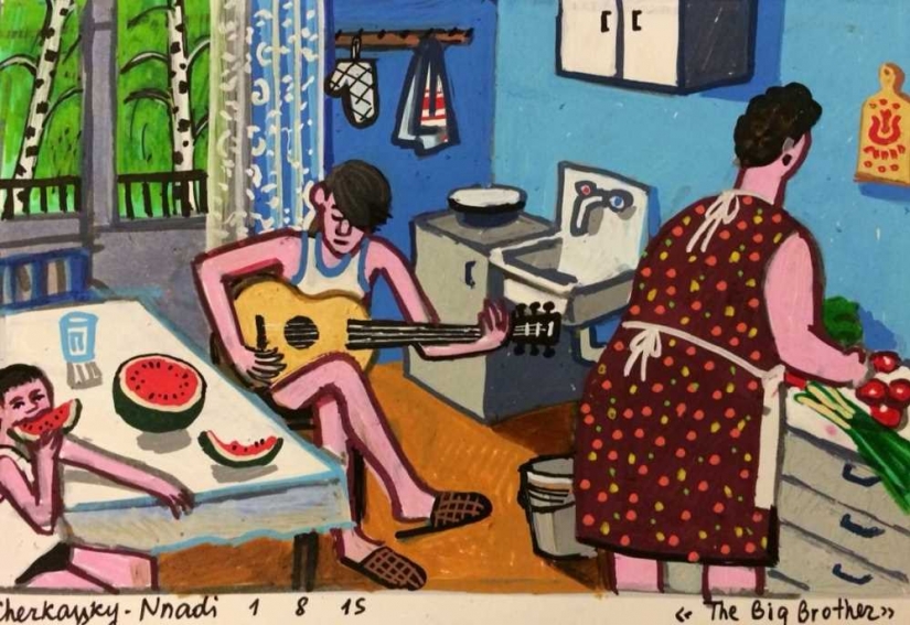 USSR in miniatures: another piece of nostalgia from Israeli artist