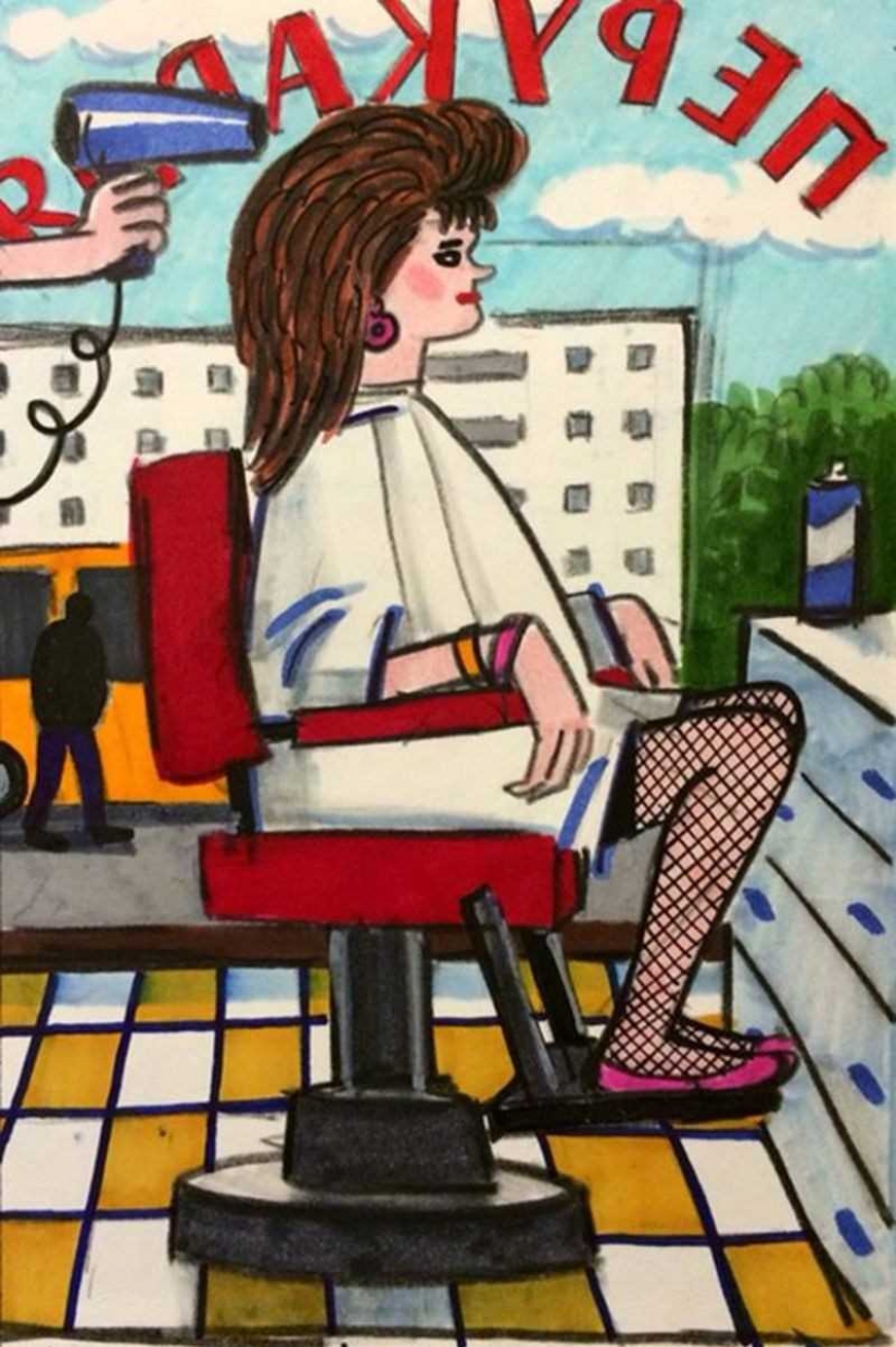 USSR in miniatures: another piece of nostalgia from Israeli artist