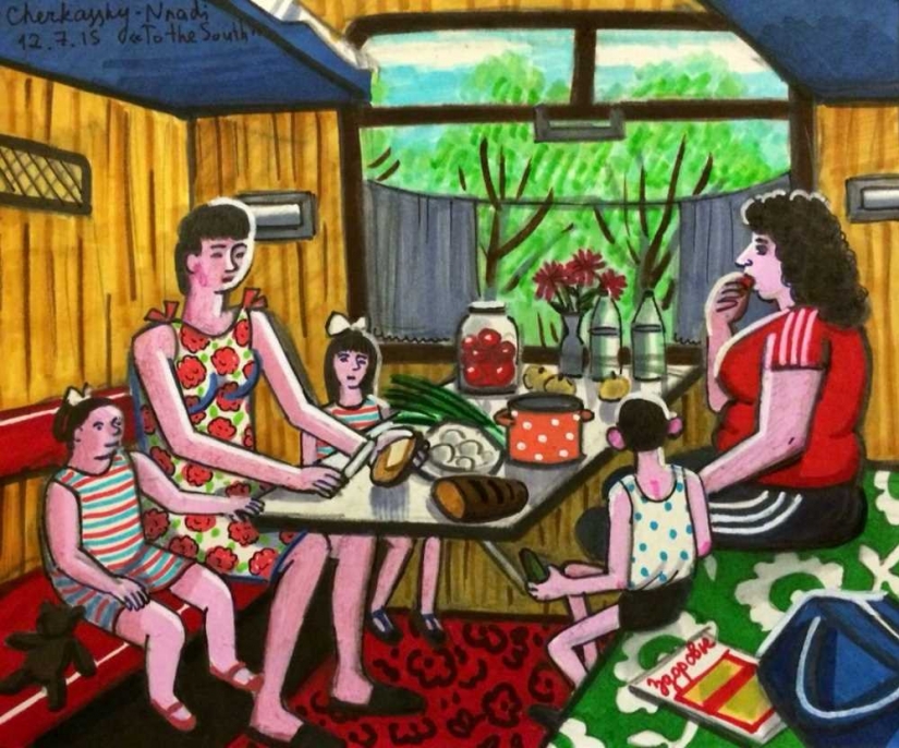 USSR in miniatures: another piece of nostalgia from Israeli artist