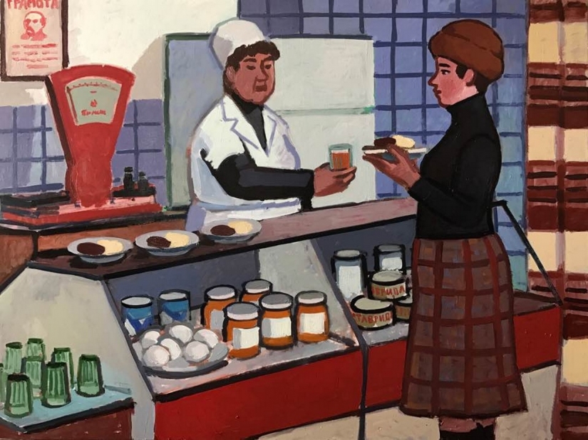 USSR in miniatures: another piece of nostalgia from Israeli artist