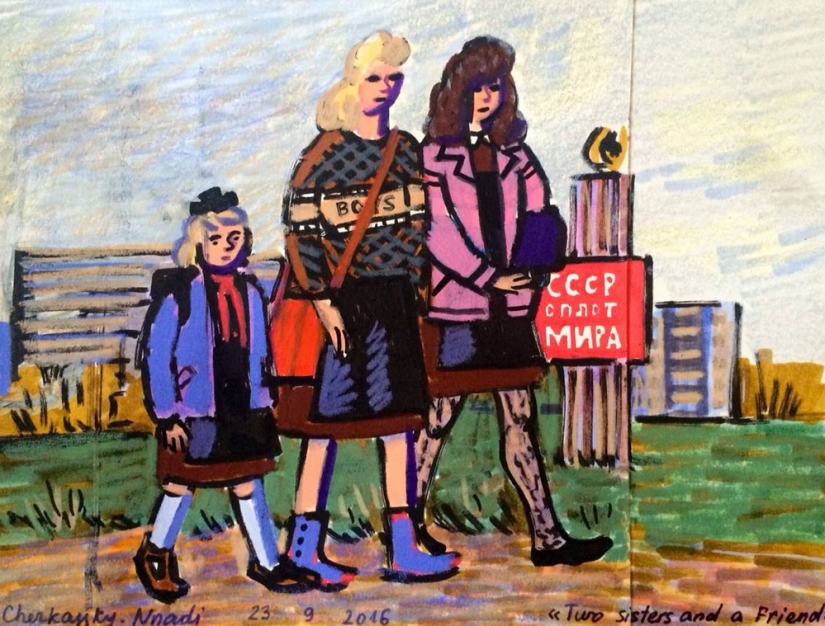 USSR in miniatures: another piece of nostalgia from Israeli artist