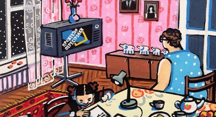 USSR in miniatures: another piece of nostalgia from Israeli artist