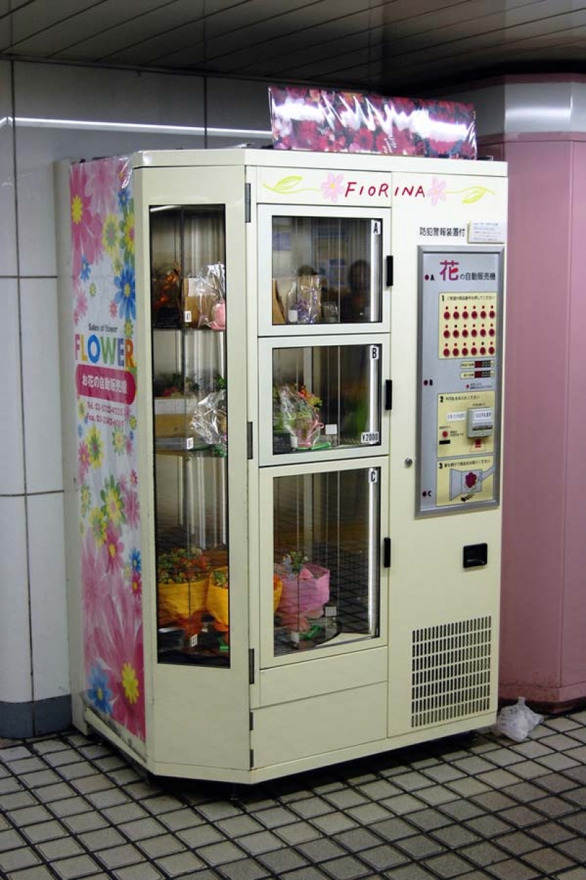 Vending machines in Japan
