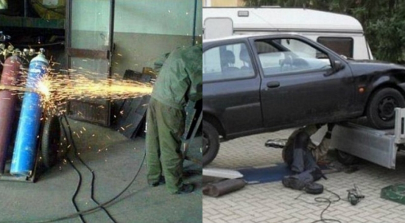 Ver a los idiotas en el trabajo, o Cómo están todavía vivos? Ver a los idiotas en el trabajo, o Cómo están todavía vivos?