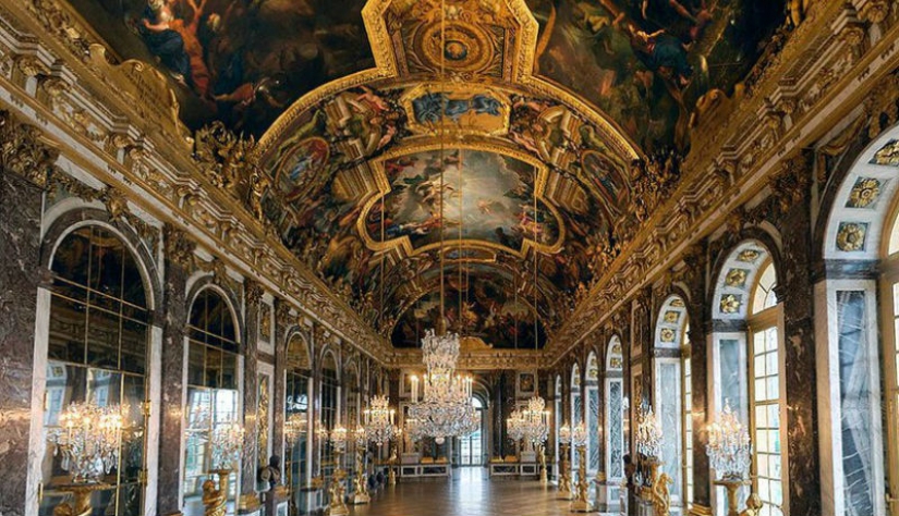 Versailles — a magnificent Palace, in which there was not a single toilet