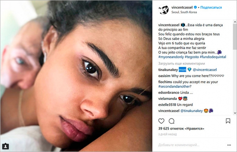 Vincent Cassel and Tina Kunaki: 11 facts about the novel actor and young model