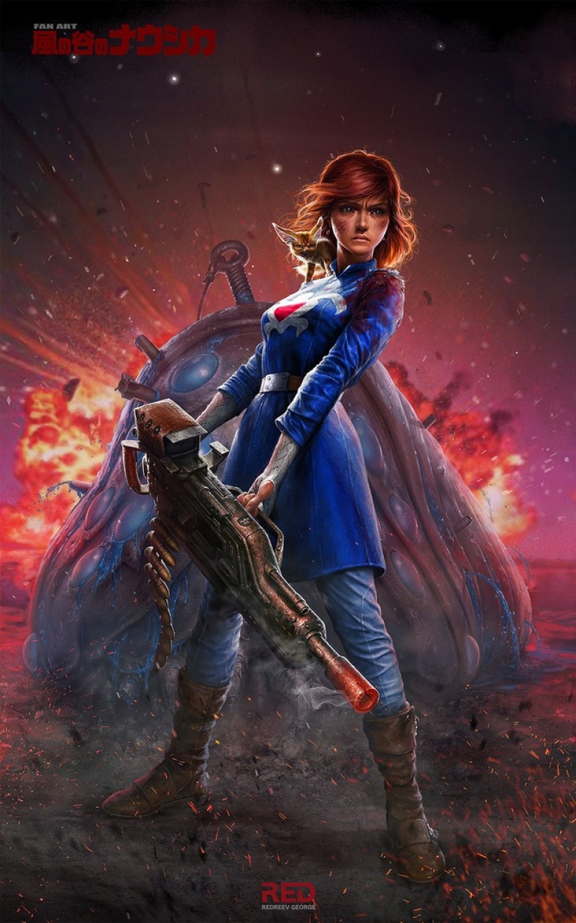 Vivid fantasy worlds of the Chelyabinsk artist George Redreev