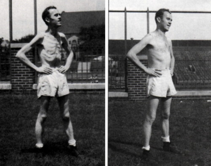 Voluntary fasting: what ended the Minnesota experiment, 1944