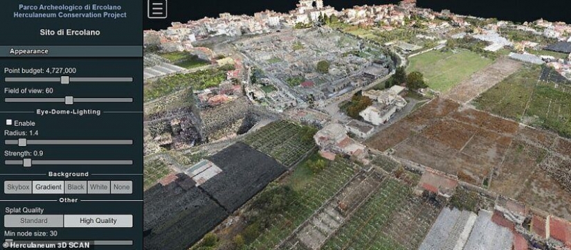 Welcome to the virtual tour on the excavations in Pompeii