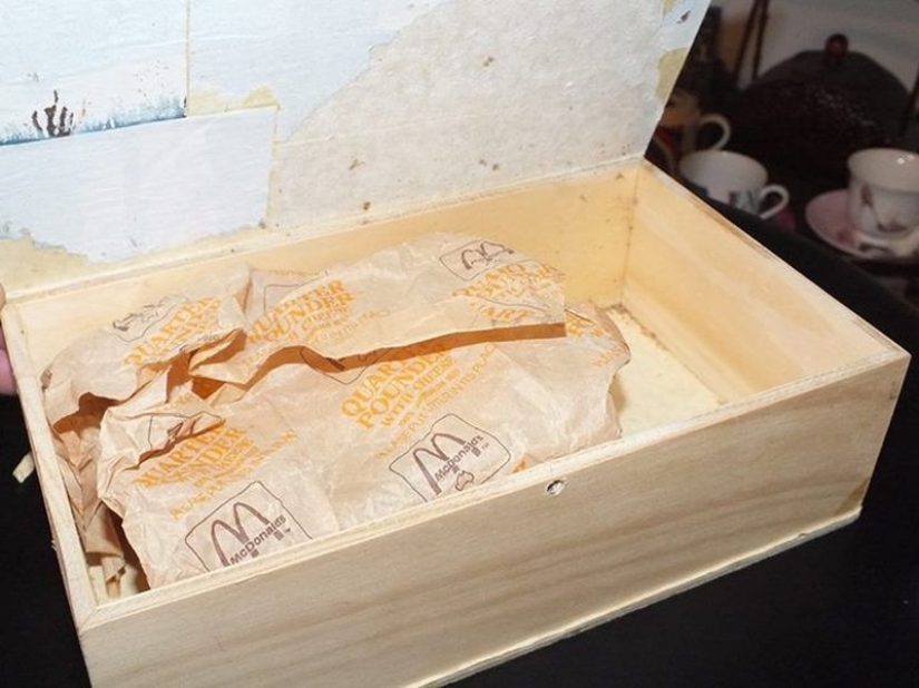 What a cutie: the cheeseburger, which turned 20 years old