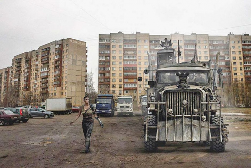 What do the heroes of Hollywood blockbusters in the harsh Russian reality What do the heroes of Hollywood blockbusters in the harsh Russian reality