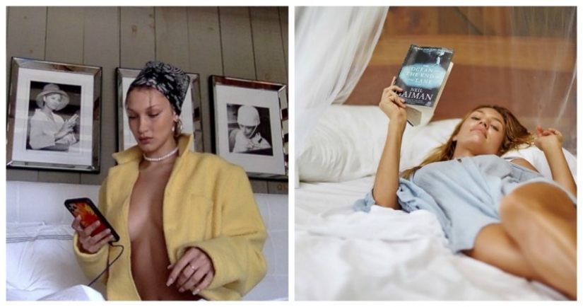 What do the most popular top models during the quarantine