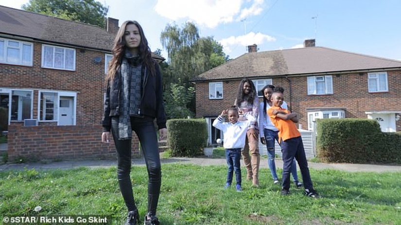 "What do you mean you have no food?": the daughter of a millionaire into a poor family