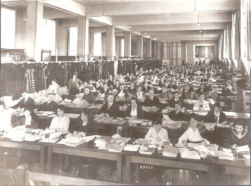 What were the offices a hundred years ago