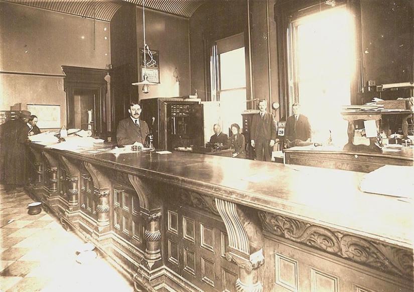 What were the offices a hundred years ago